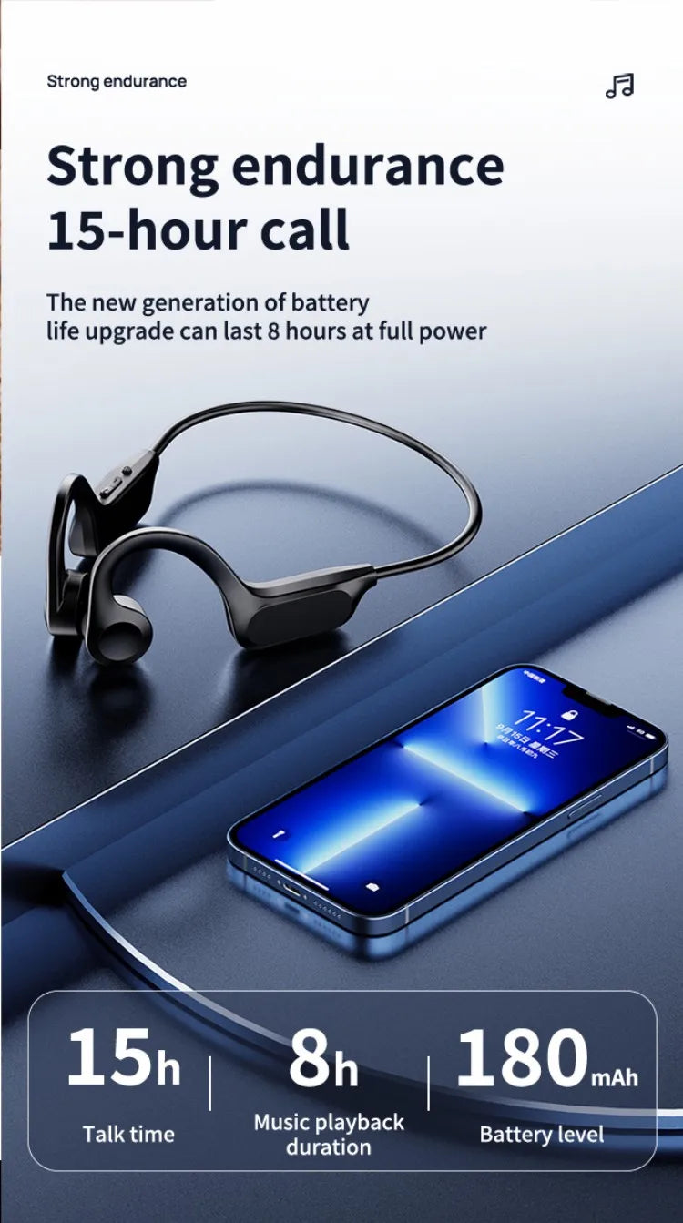 X7 Wireless Headphones Sports Swimming Bluetooth Compatible Headset Hands-free with Microphone for Running Sports Earbuds