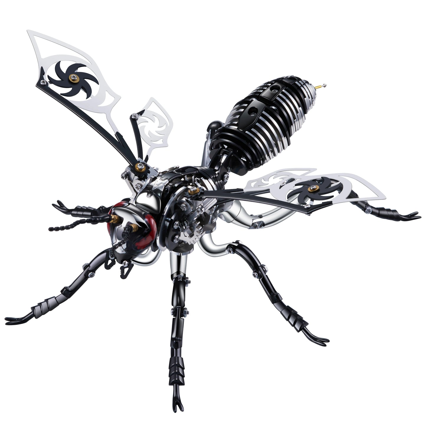 Large Wasp 3D Puzzle Metal Assembly Model Mechanical lnsect Animal AssToy for Boy Kids Gift Home Decoration