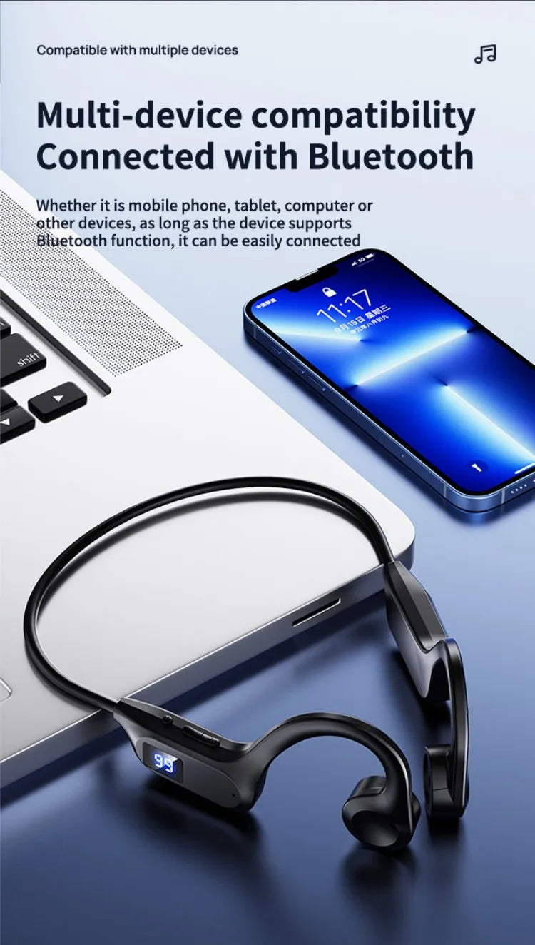 X7 Wireless Headphones Sports Swimming Bluetooth Compatible Headset Hands-free with Microphone for Running Sports Earbuds