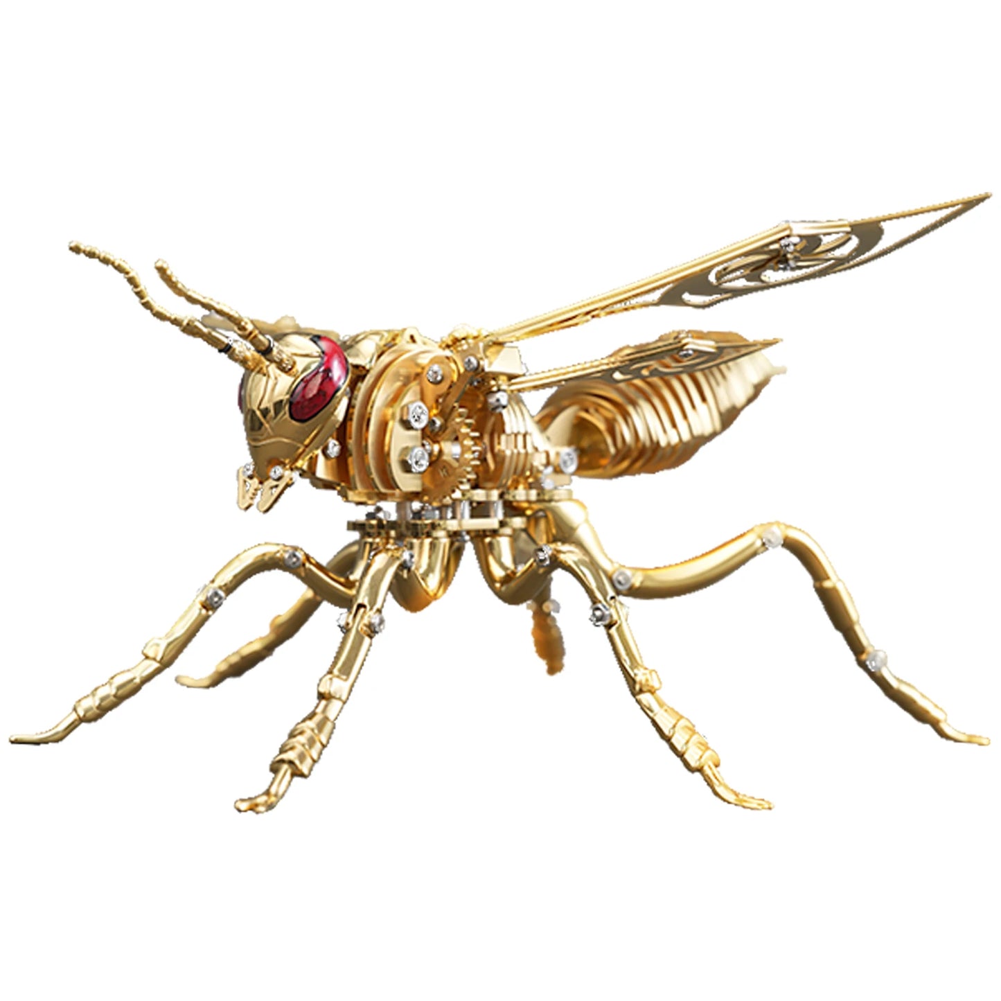 Large Wasp 3D Puzzle Metal Assembly Model Mechanical lnsect Animal AssToy for Boy Kids Gift Home Decoration
