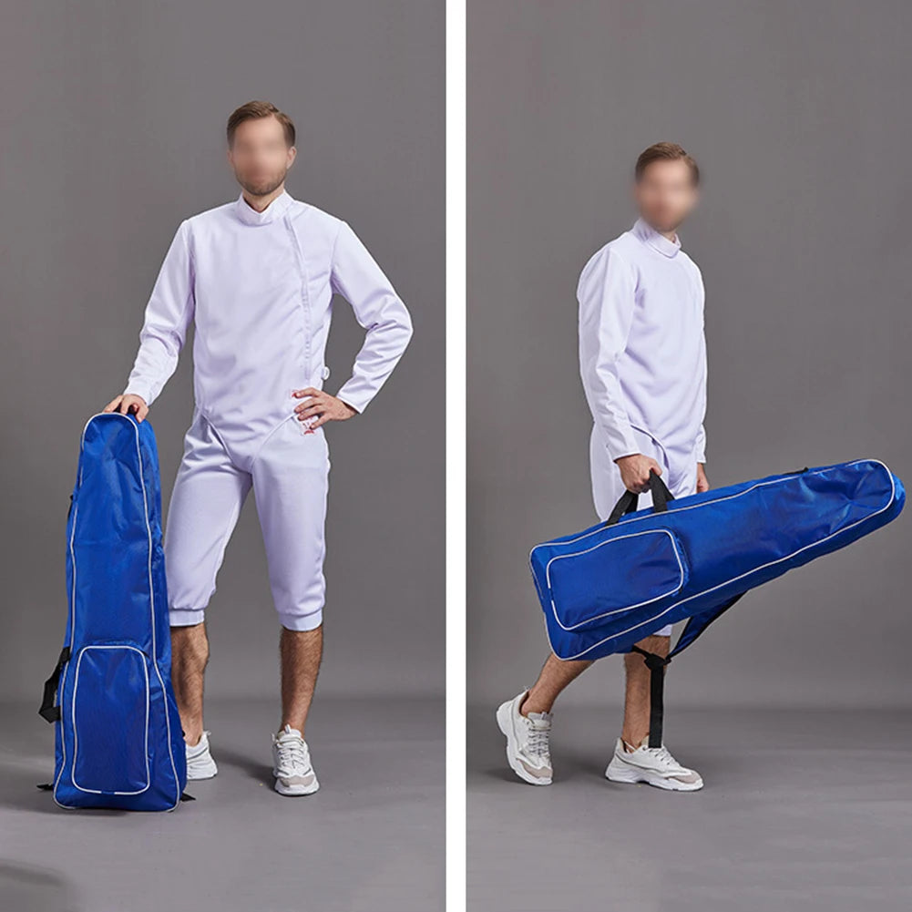 For Sports Training Purple Fencing Equipment Bag Compartment Storage Bag Adjustable Straps Handbag And Backpack