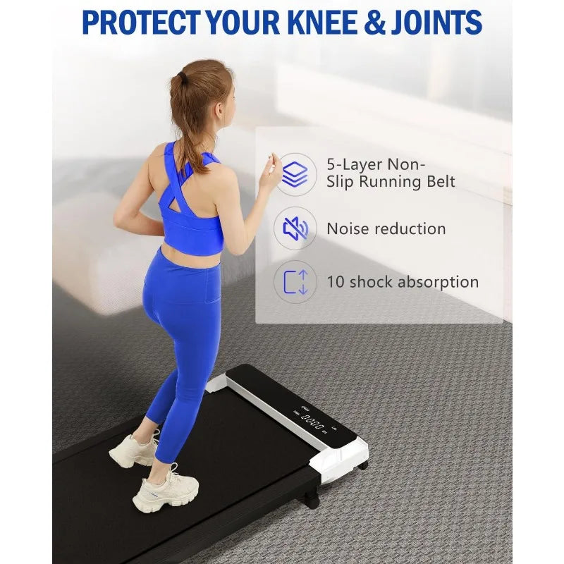 Walking Pad Treadmill, Walking pad with Incline,Walking pad for Walking and Jogging,Treadmill for Home with LED Display