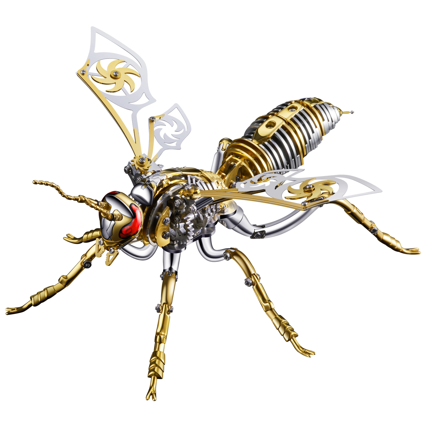Large Wasp 3D Puzzle Metal Assembly Model Mechanical lnsect Animal AssToy for Boy Kids Gift Home Decoration