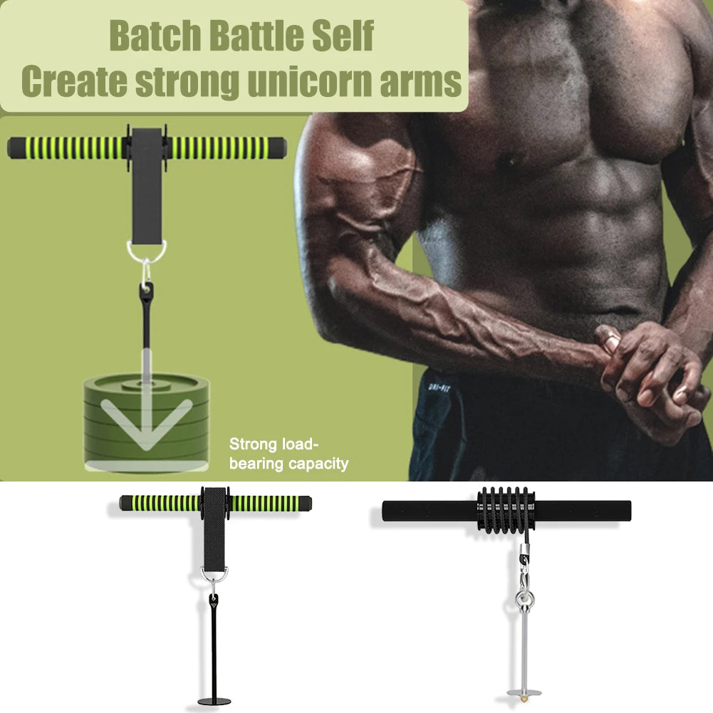 Arm Strength Trainer Thickened Wrist Forearm Exerciser Forearm Roller Blaster Workout Fitness Equipment Home Gym Bodybuilding