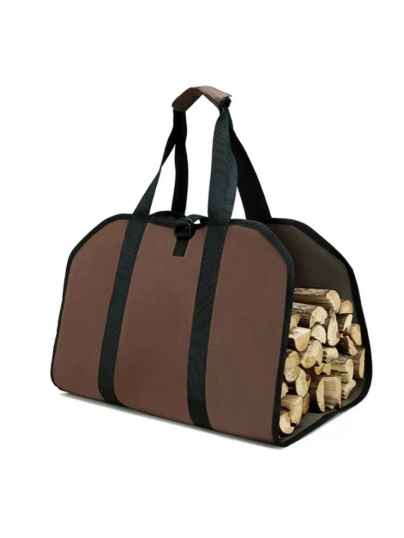 1pc Firewood Log Carrier Tote Bag, Canvas Firewood Holder, Extra Large Durable For Fireplaces, Wood Stoves, Firewood, Logs, Camp