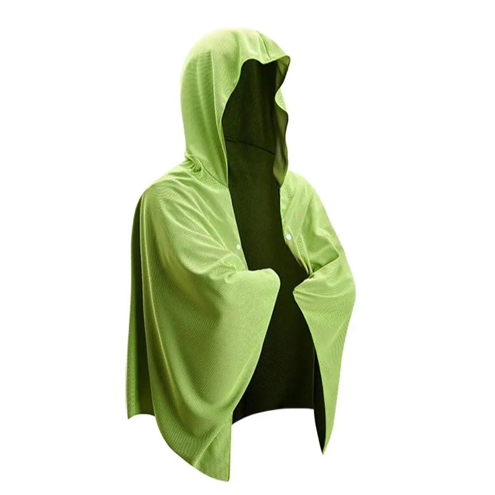 Cooling Cape Towel with UV Protection Instant Cooling Technology for Outdoor Sports Heatstroke Prevention Quick Dry Fabric