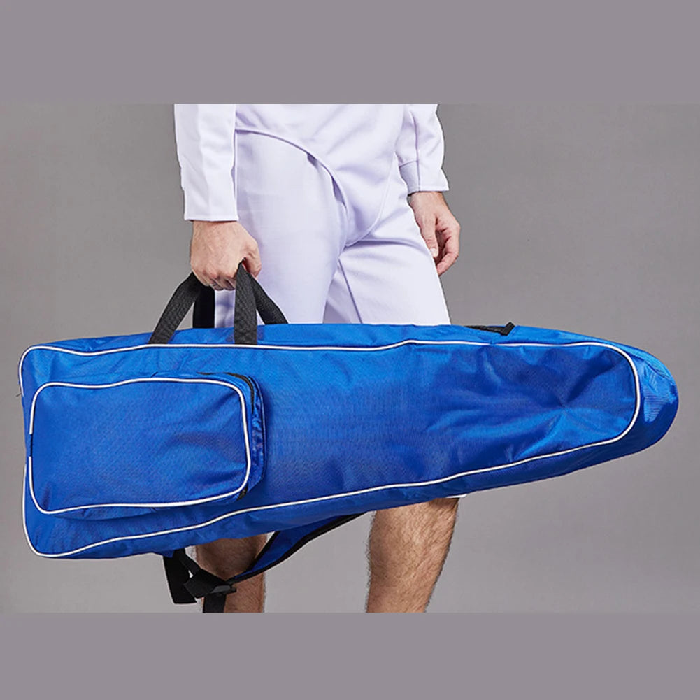 For Sports Training Purple Fencing Equipment Bag Compartment Storage Bag Adjustable Straps Handbag And Backpack