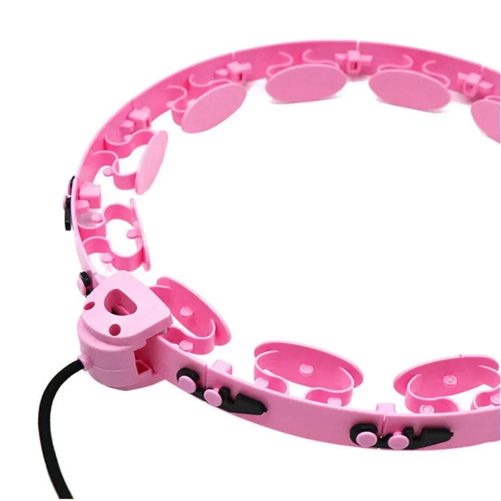 Sports Hoop Waist Trainer Exercise At Home Slimming Belly Portable Fitness Equipment Body Building Entertainment Fitness Weight