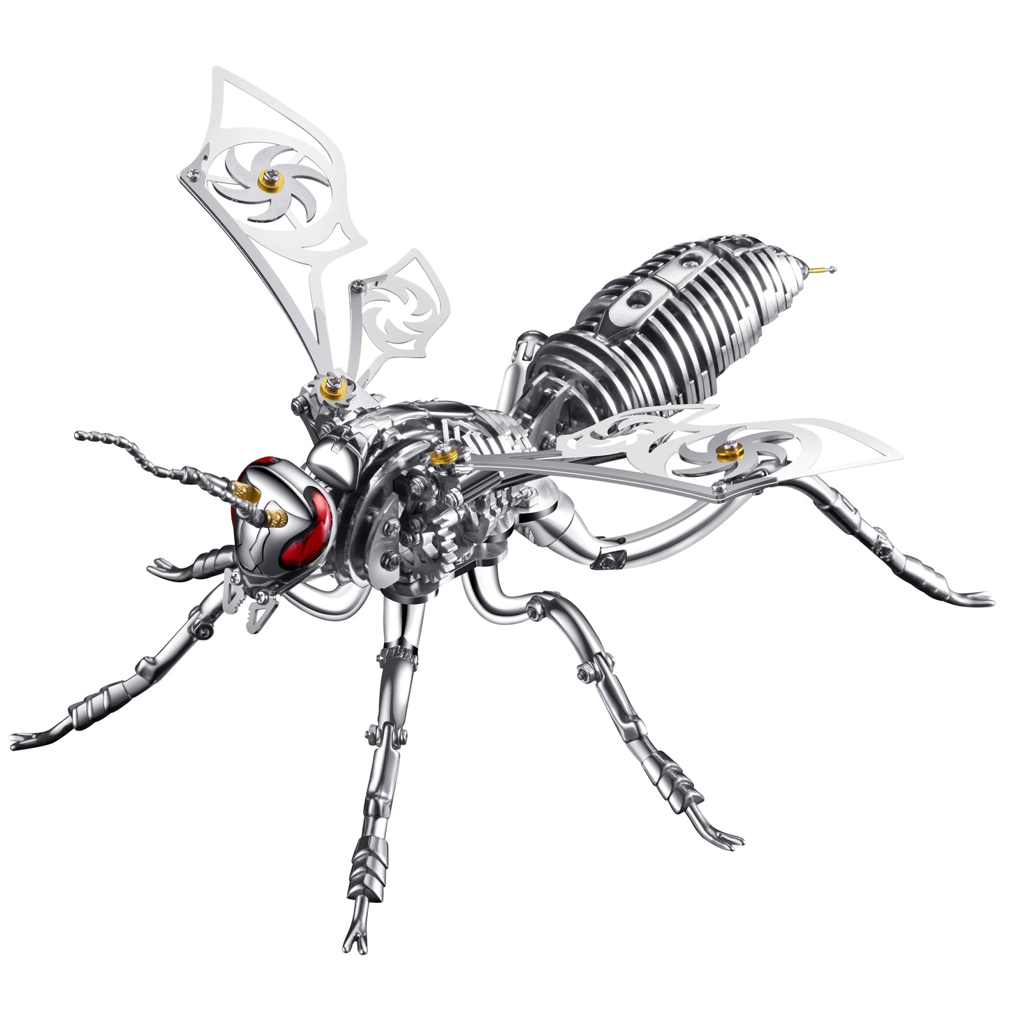Large Wasp 3D Puzzle Metal Assembly Model Mechanical lnsect Animal AssToy for Boy Kids Gift Home Decoration