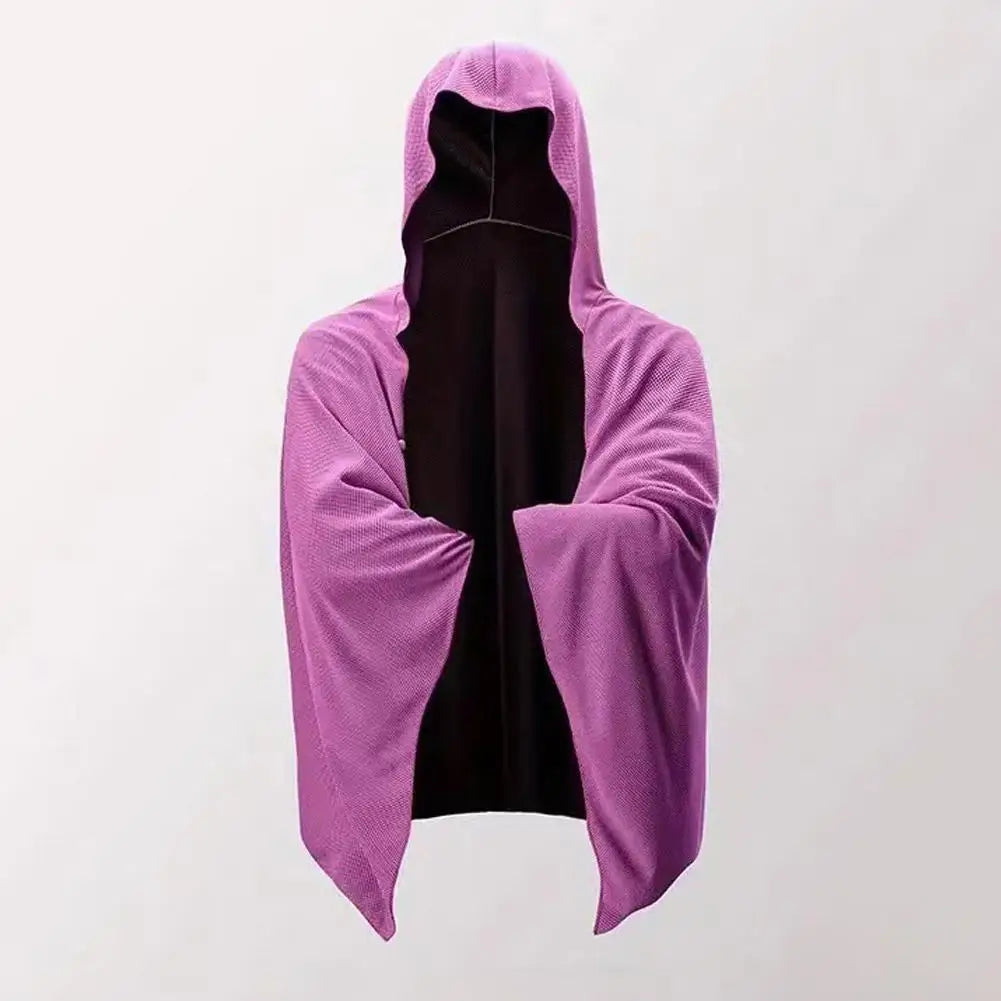 Cooling Cape Towel with UV Protection Instant Cooling Technology for Outdoor Sports Heatstroke Prevention Quick Dry Fabric