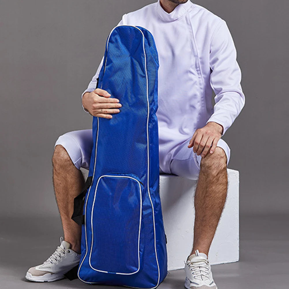 For Sports Training Purple Fencing Equipment Bag Compartment Storage Bag Adjustable Straps Handbag And Backpack