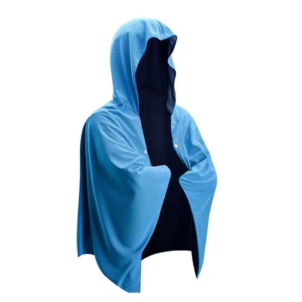 Cooling Cape Towel with UV Protection Instant Cooling Technology for Outdoor Sports Heatstroke Prevention Quick Dry Fabric