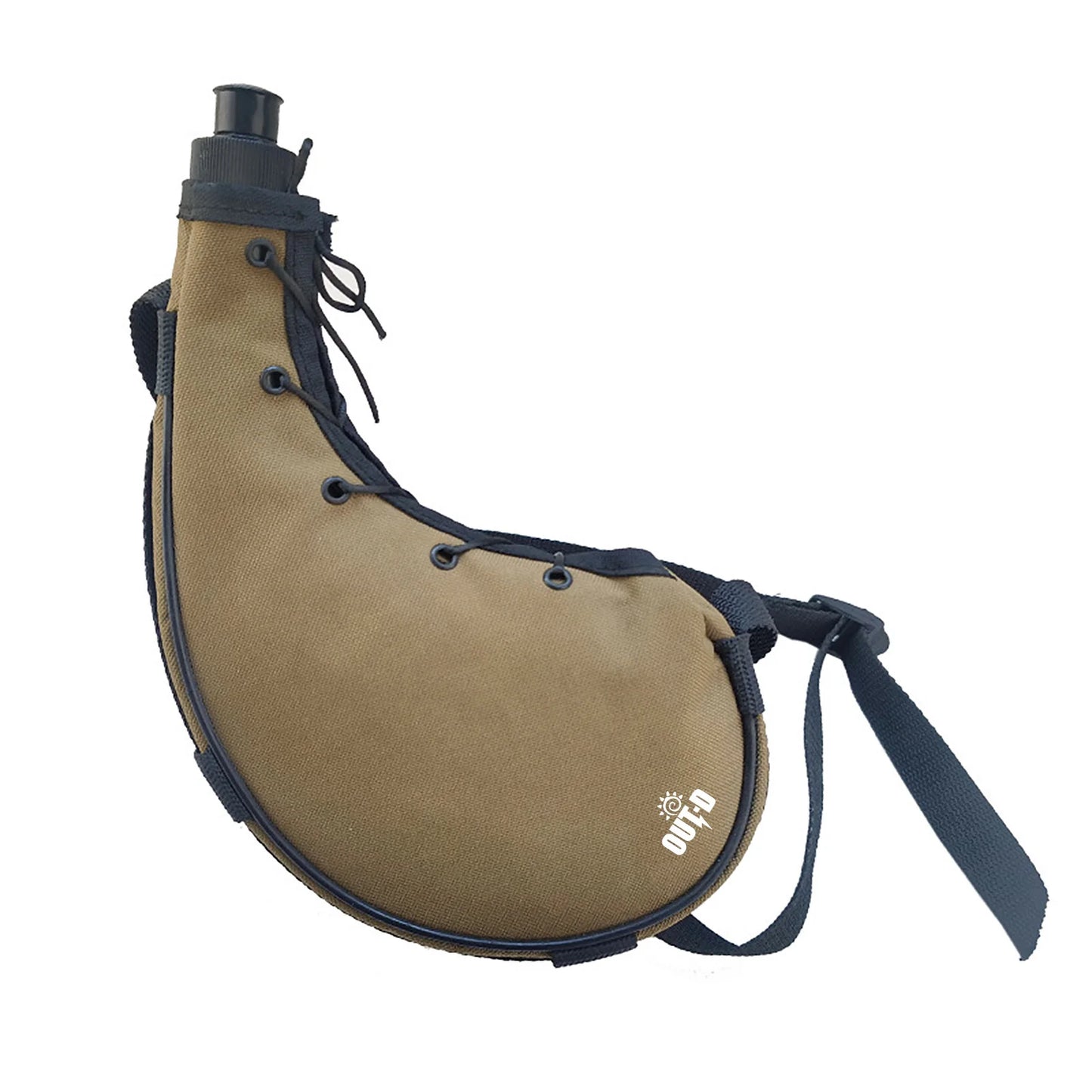 800ml Outdoor Water Bottle Water Kettle Sports Bottles with Shoulder Strap for Hiking Backpacking Cool Camping Water Bag 2024