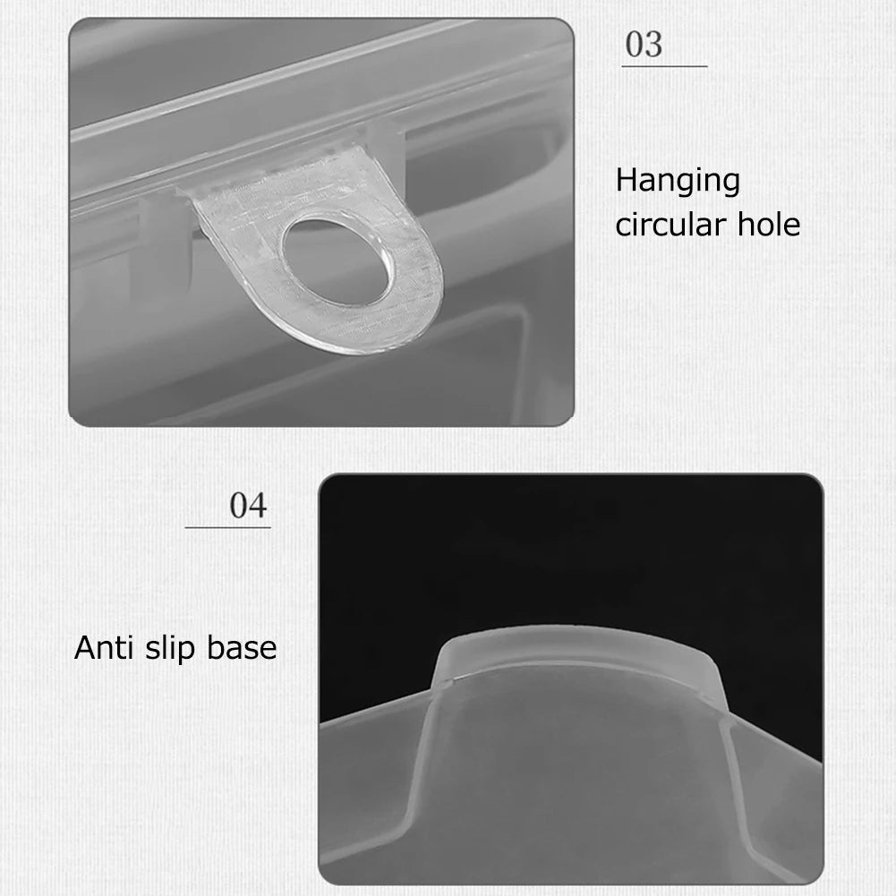 3/4/8 Grids Egg Holder Shockproof Kitchen Container Case Organizer for Outdoor Camping Picnic Portable Egg Storage Box
