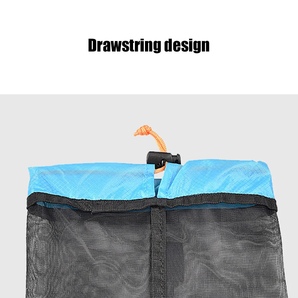 Portable Compression Stuff Sack Bag Waterproof Drawstring Travel Sundry Bag Space Saving Carry Pouch for Camping Travel Hiking