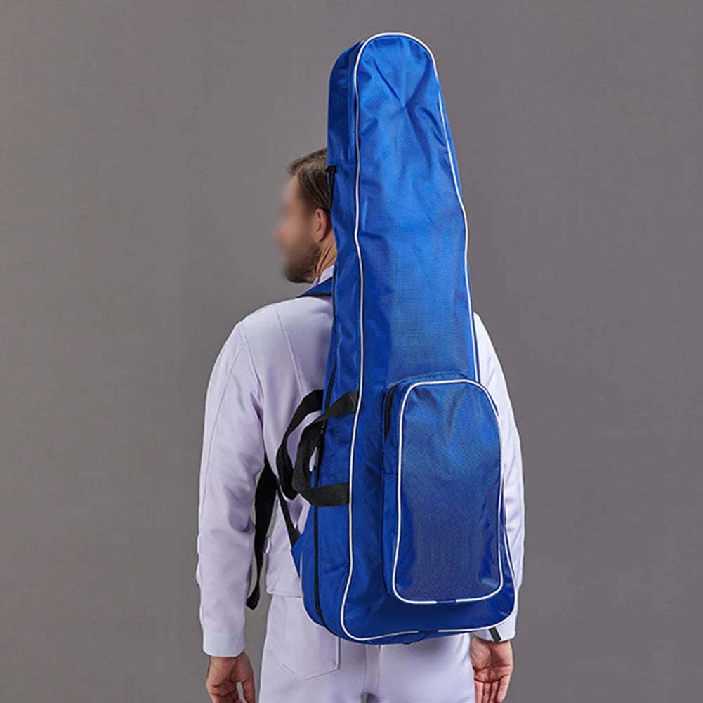 For Sports Training Purple Fencing Equipment Bag Compartment Storage Bag Adjustable Straps Handbag And Backpack
